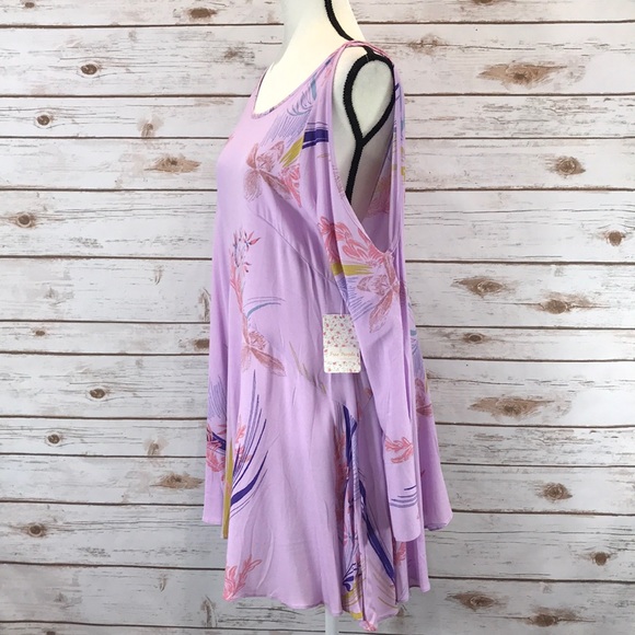 NWT Free People Clear Skies Cold Shoulder Tunic - Picture 4 of 8